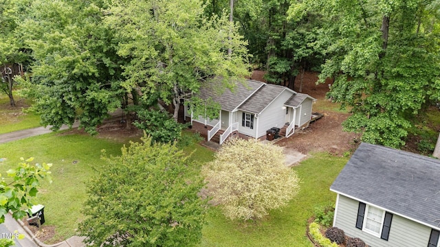 627 Gaslight Trl, Wendell, NC 27591 - aerial view of property and surrounding area