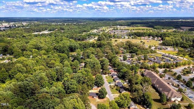 101 Apollo Cir, Roanoke Rapids, NC 27870 - drone / aerial view of a heavily wooded area