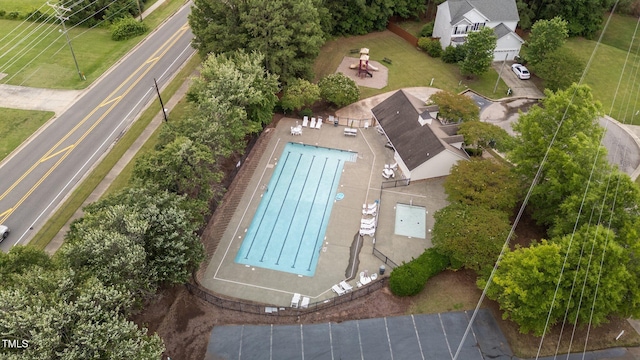 1604 Carnation Dr, Durham, NC 27703 - aerial view