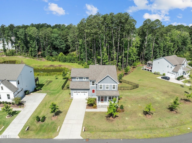 3053 Roy Ct, Apex, NC 27523 - view of subject property with a forest