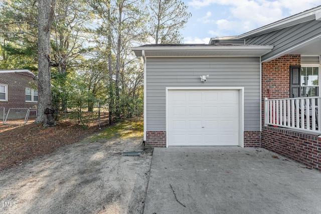 1515 Mack St, Spring Lake, NC 28390 - garage featuring concrete driveway