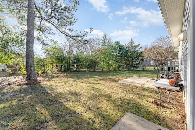 1515 Mack St, Spring Lake, NC 28390 - view of yard with a patio area