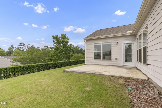118 Manning Way, Durham, NC 27703 - view of grassy yard with a patio area