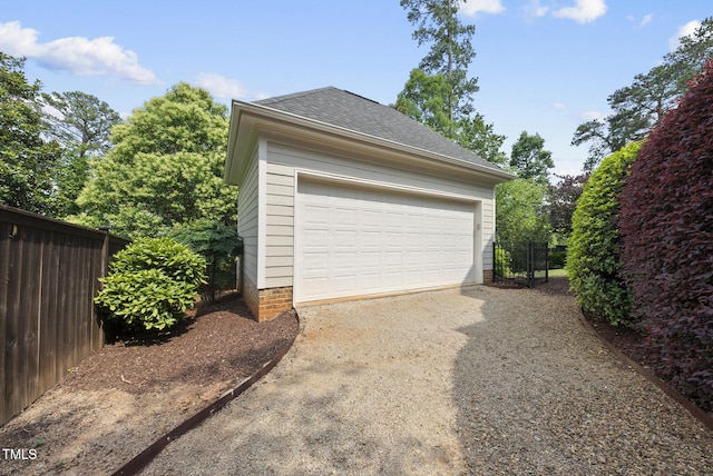 1210 Brooks Ave, Raleigh, NC 27607 - view of detached garage