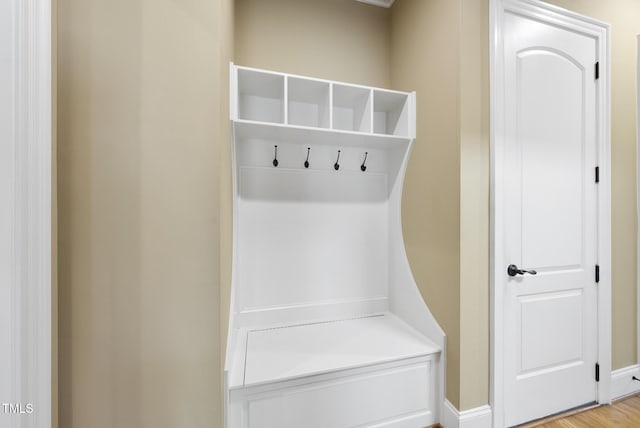 1210 Brooks Ave, Raleigh, NC 27607 - mudroom with baseboards