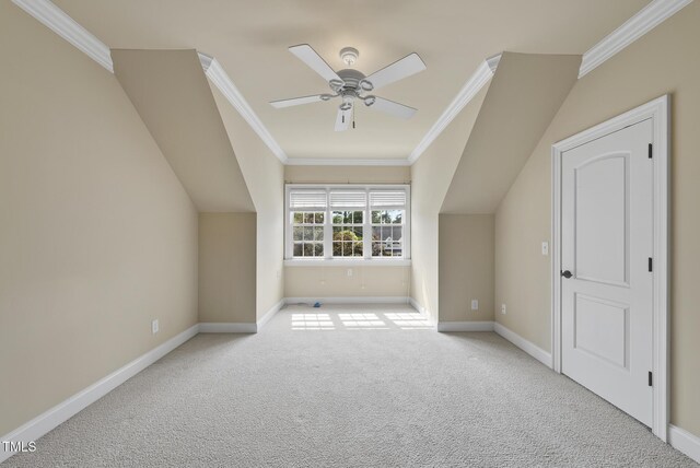 1210 Brooks Ave, Raleigh, NC 27607 - bonus room featuring carpet, a ceiling fan, and baseboards