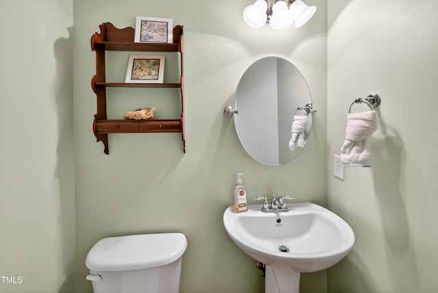 1437 Lindenberg Sq, Wake Forest, NC 27587 - half bath with toilet and a sink