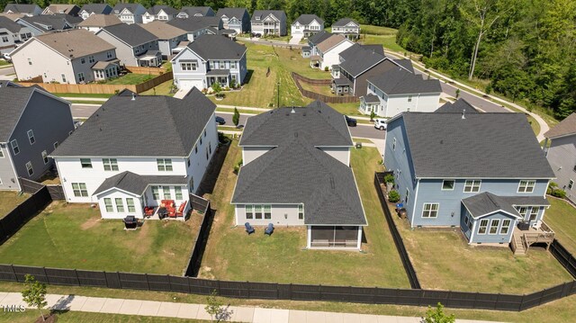 2012 Sweet Samson St, Wake Forest, NC 27587 - aerial perspective of suburban area