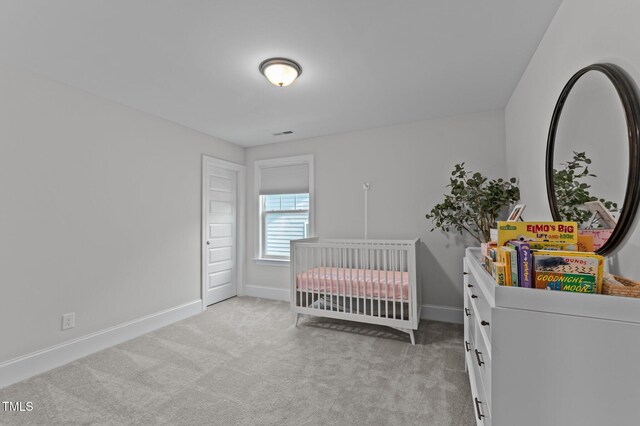 2012 Sweet Samson St, Wake Forest, NC 27587 - carpeted bedroom with baseboards and a nursery area