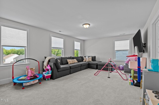 2012 Sweet Samson St, Wake Forest, NC 27587 - living area with carpet flooring