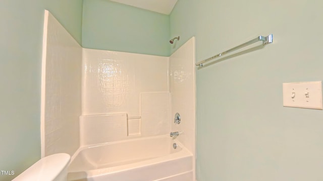 151 Braeside Ct, Cary, NC 27519 - bathroom featuring  shower combination and toilet