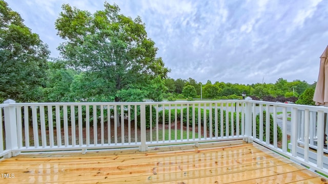 151 Braeside Ct, Cary, NC 27519 - view of wooden terrace