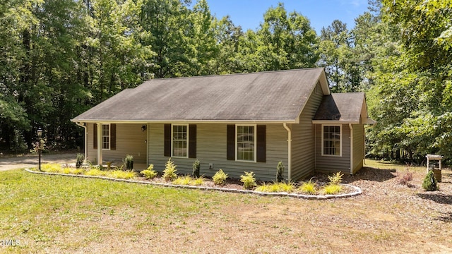 428 Long Branch Dr, Lacrosse, VA 23950 - view of front of property with a front lawn