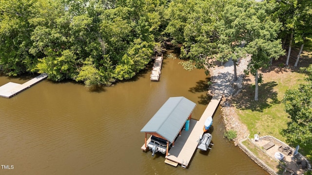428 Long Branch Dr, Lacrosse, VA 23950 - drone / aerial view of a nearby body of water