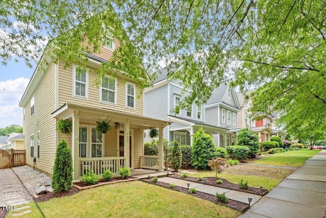 4605 All Points View Way, Raleigh, NC 27614 - american foursquare style home with covered porch