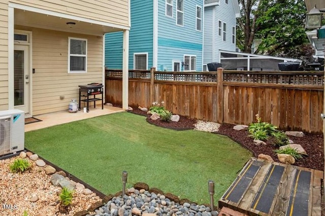 4605 All Points View Way, Raleigh, NC 27614 - view of yard with a cooling unit