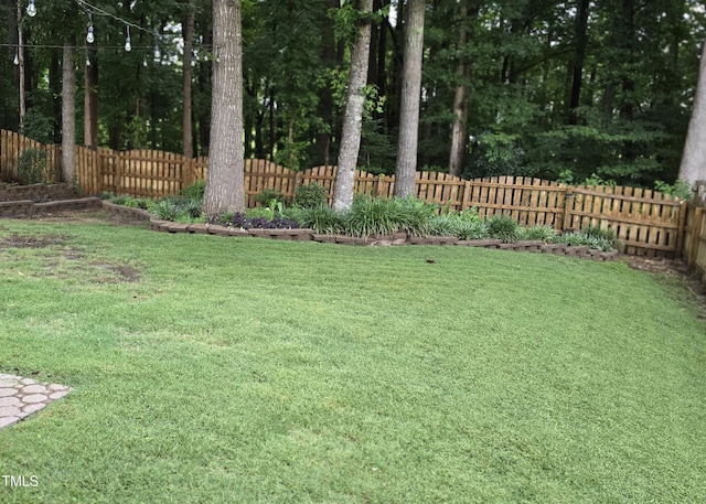12320 Tetons Ct, Durham, NC 27703 - view of fenced backyard