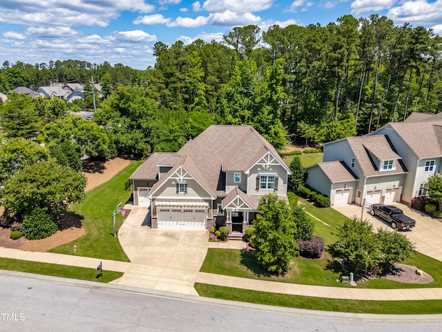 2538 Tuffeto, Apex, NC 27502 - view from above of property