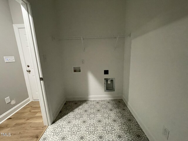 268 Busterfield Ct, Benson, NC 27504 - washroom featuring baseboards and hookup for a washing machine