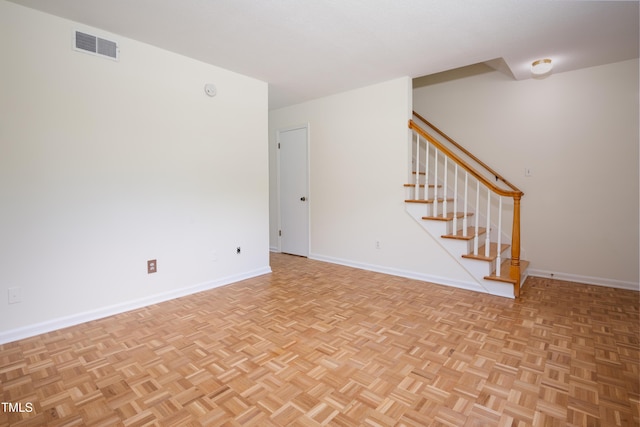 1002 Willow Dr Unit 37, Chapel Hill, NC 27514 - empty room with stairs and baseboards