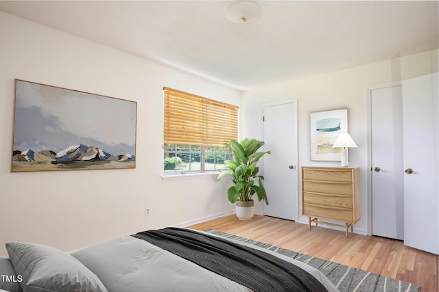 1002 Willow Dr Unit 37, Chapel Hill, NC 27514 - bedroom with wood finished floors and baseboards