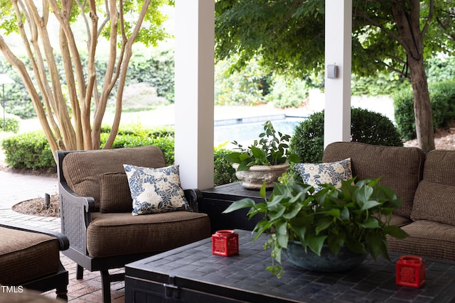 3307 Devon Rd, Durham, NC 27707 - view of patio / terrace with outdoor lounge area