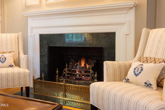 3307 Devon Rd, Durham, NC 27707 - detailed view of a high end fireplace
