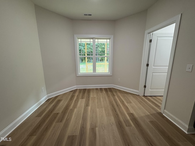 78 Mineral Springs Way, Benson, NC 27504 - unfurnished room featuring wood finished floors and baseboards