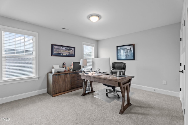 33 Davidson St, Clayton, NC 27527 - carpeted office space featuring baseboards