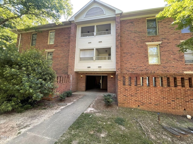 3522 Ivy Commons Dr Unit 101, Raleigh, NC 27606 - view of front facade with brick siding