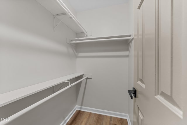 708 Powell Dr Unit B, Raleigh, NC 27606 - spacious closet featuring dark wood-style flooring