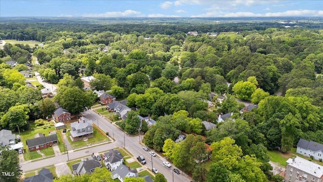 830 S Chestnut St, Henderson, NC 27536 - aerial perspective of suburban area with a forest