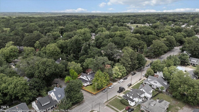 830 S Chestnut St, Henderson, NC 27536 - aerial view of residential area featuring a forest