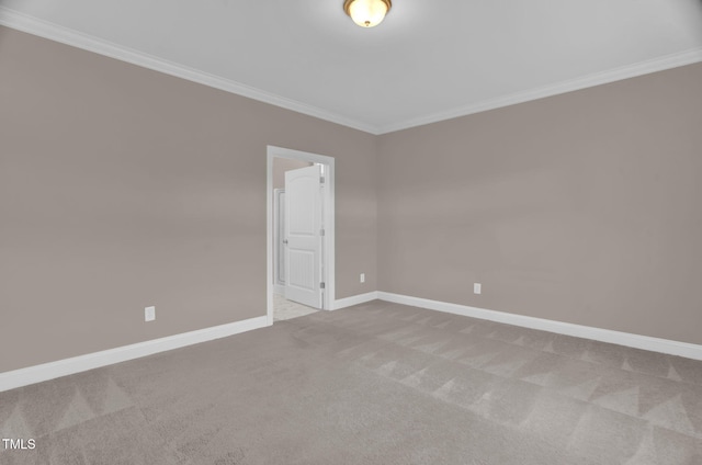 1085 Lobdale Ct, Burlington, NC 27215 - carpeted spare room with ornamental molding and baseboards