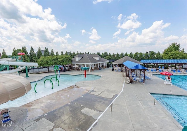 1085 Lobdale Ct, Burlington, NC 27215 - community pool with a patio area