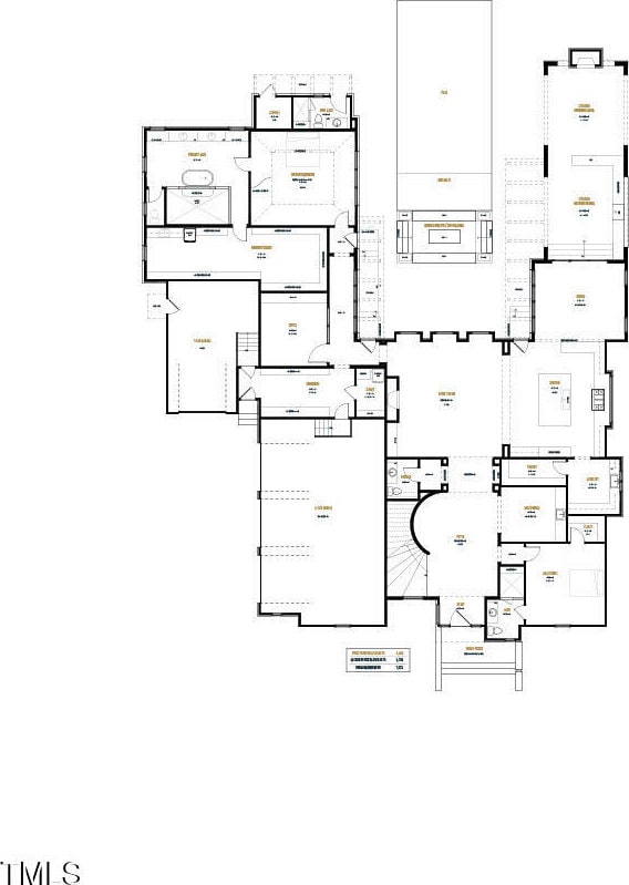 1132 Wimbleton Dr, Raleigh, NC 27609 - property floor plan