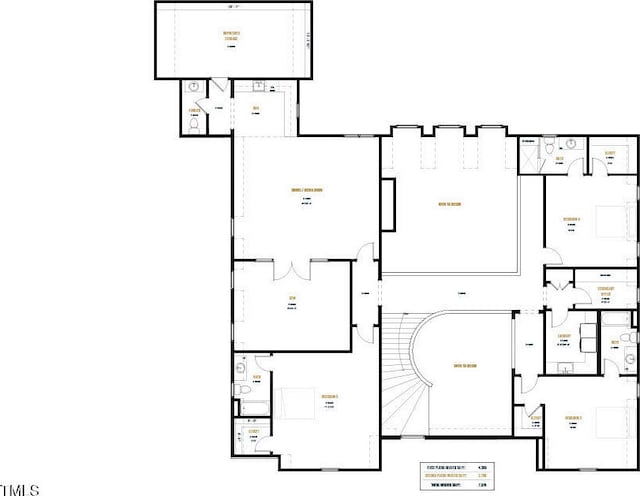 1132 Wimbleton Dr, Raleigh, NC 27609 - room layout