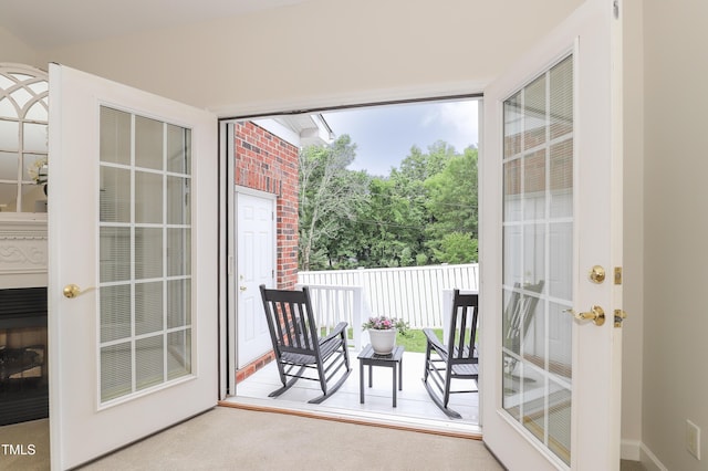 128 Olde Manor Ct, Siler City, NC 27344 - balcony featuring french doors