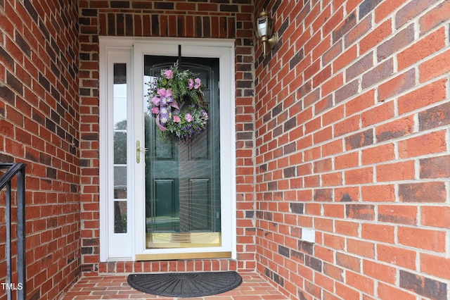 128 Olde Manor Ct, Siler City, NC 27344 - property entrance with brick siding