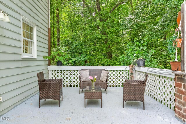 4705 Royal Troon Dr, Raleigh, NC 27604 - view of patio / terrace