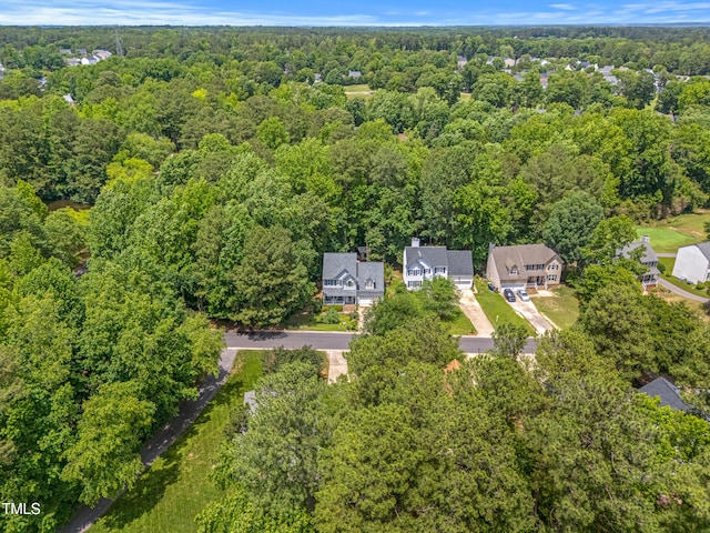 4705 Royal Troon Dr, Raleigh, NC 27604 - drone / aerial view of a heavily wooded area