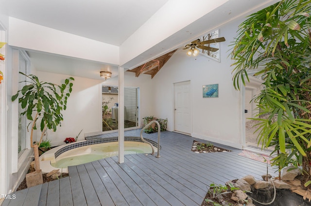 103 Pony Express Cv, Louisburg, NC 27549 - interior space featuring ceiling fan