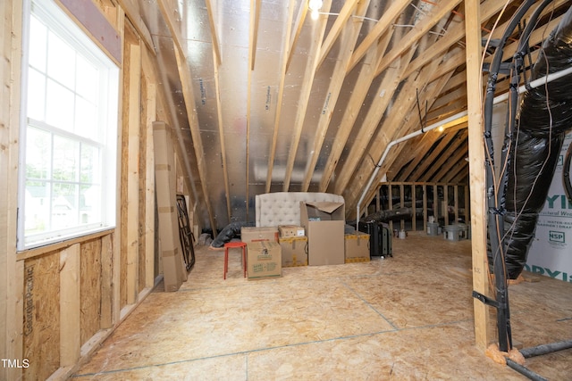 7736 Roberts Rd, Apex, NC 27523 - view of unfinished attic