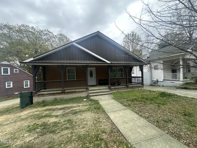 2509 Chapel Hill Rd, Durham, NC 27707 - view of front of home featuring covered porch