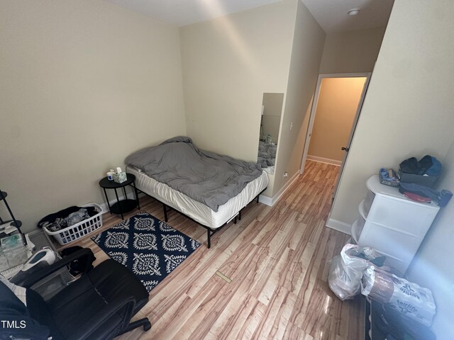 2509 Chapel Hill Rd, Durham, NC 27707 - bedroom with wood finished floors and baseboards