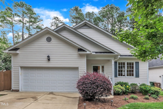 103 Kylie Savannah Ct, Cary, NC 27511 - view of front of property featuring concrete driveway and a garage
