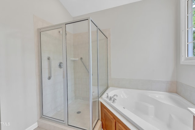 103 Kylie Savannah Ct, Cary, NC 27511 - full bath with a bath and a stall shower