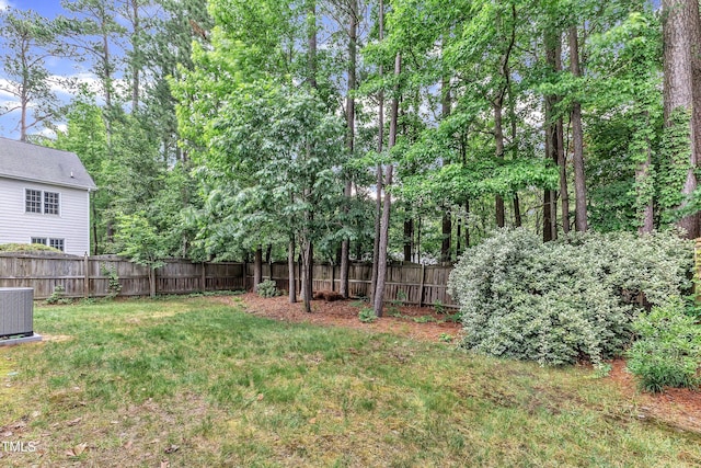 103 Kylie Savannah Ct, Cary, NC 27511 - view of yard featuring central AC unit