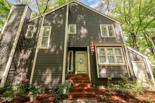 6035 Sentinel Dr, Raleigh, NC 27609 - view of front of house featuring entry steps