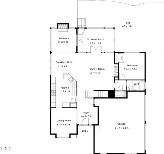 3748 Westbury Lake Dr, Raleigh, NC 27603 - view of room layout